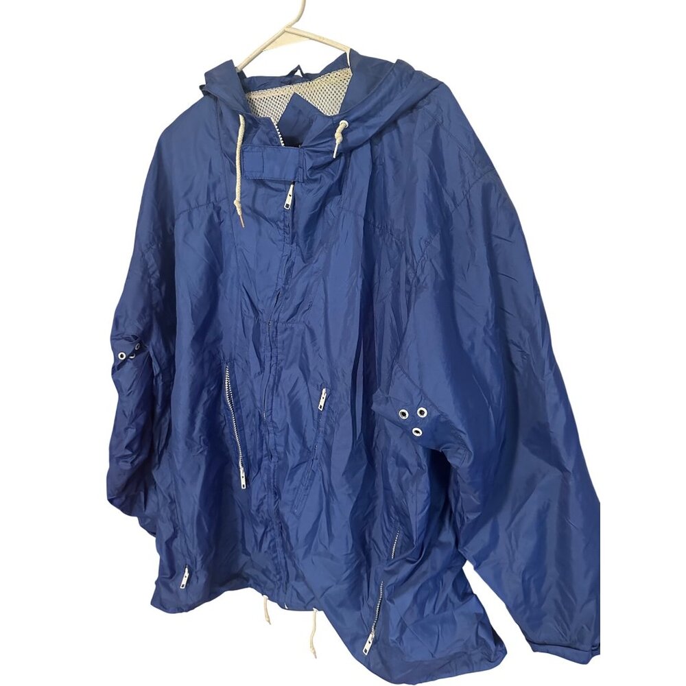 Robert Edwards Limited Belarus hooded windbreaker jacket size L